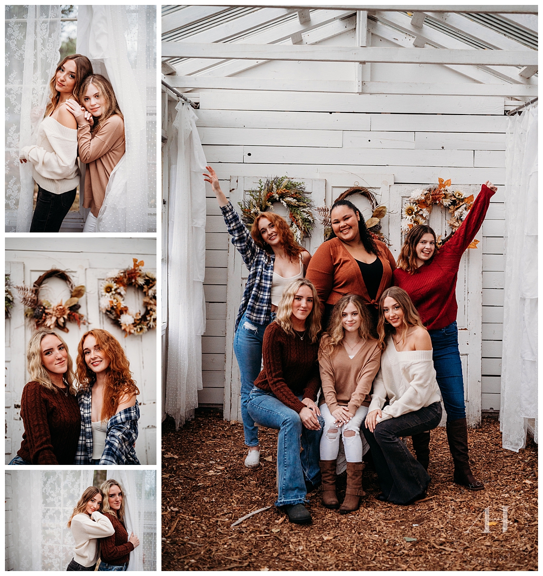Fun Portrait Session and Pose Ideas at Wild Hearts Farm | Photographed by Amanda Howse