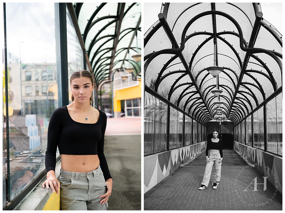 Best Urban Senior Portrait Locations in Tacoma | Photographed by the Best Senior Photographer, Amanda Howse Photography 