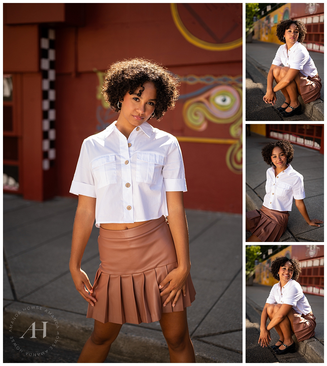 Trendy and Professional Outfits to Wear For Outdoor Portrait Session | Amanda Howse Photography 