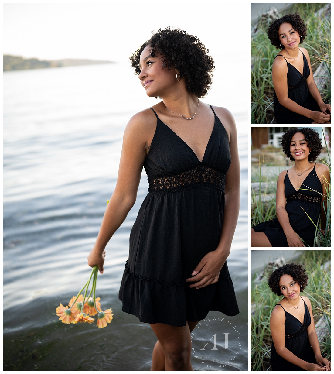 Outdoor Senior Portrait Locations Next to the Water | Dunes Park | Amanda Howse Photography 