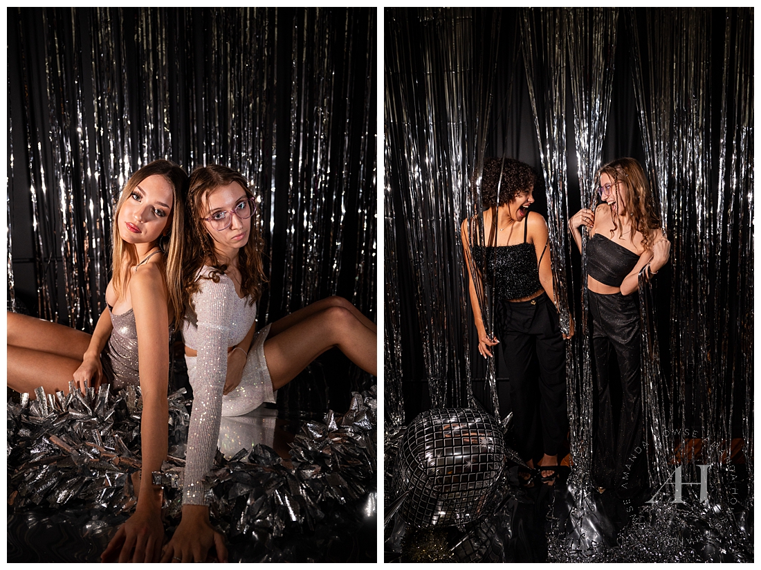 Cute BFF Poses For NYE 2024 | Count Down To the New Year | Amanda Howse Photography