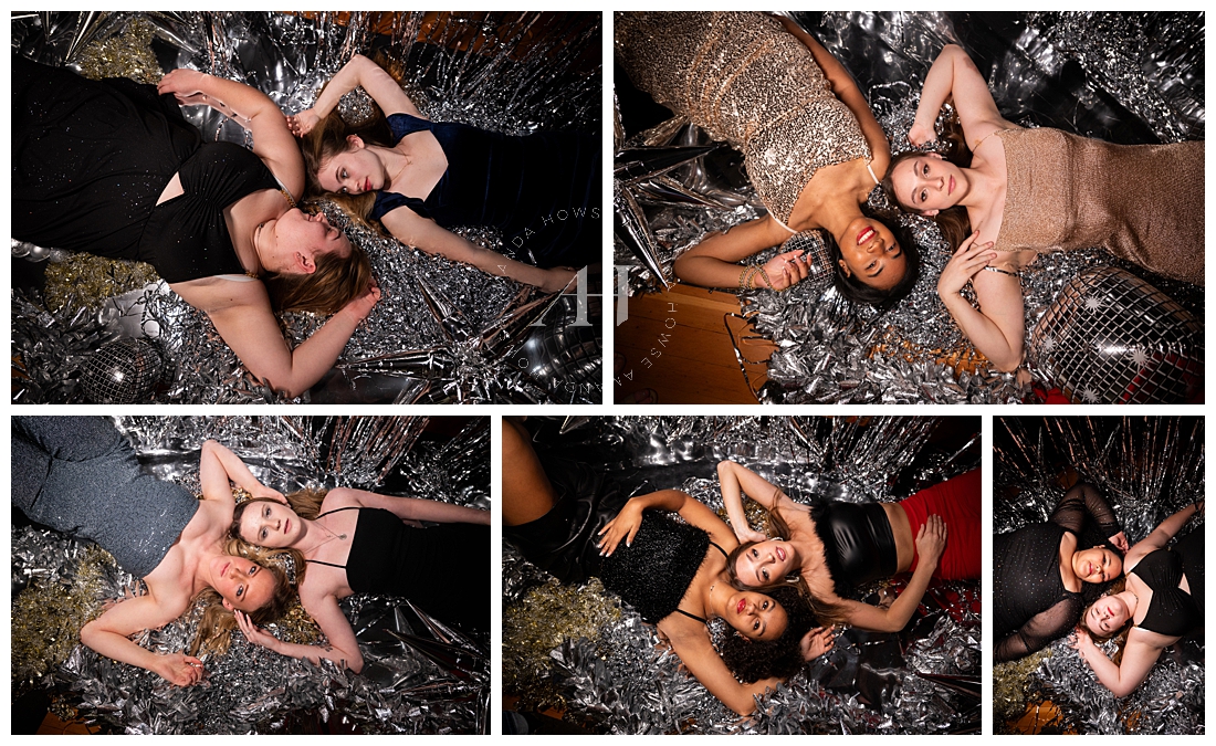 Areal Portrait Ideas For Unique NYE Photoshoots with Friends | NYE Party Ideas 2024 | AHP Model Team