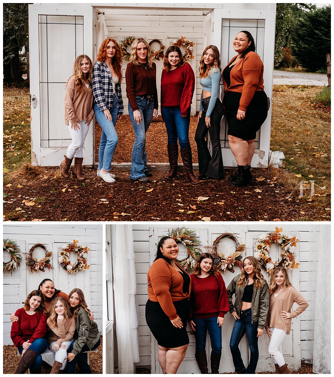Fall Portrait Ideas For You and Your Besties | Amanda Howse Photography Senior Team