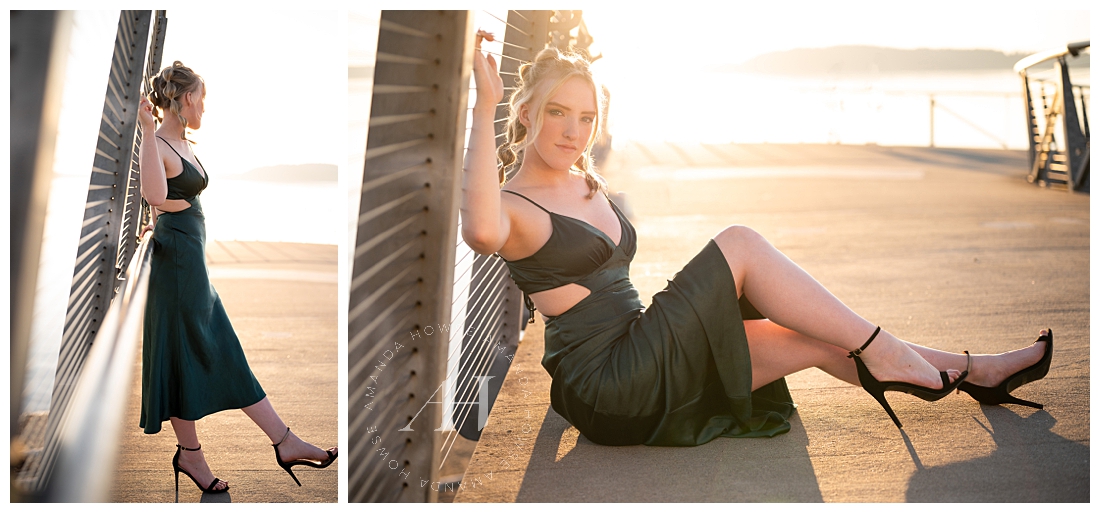 Golden Hour Senior Portraits With the Best PNW Photographer | Amanda Howse Photography 