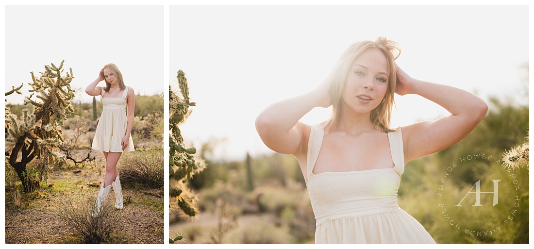 Overexposed Desert Portraits That You'll Love | Amanda Howse Photography 