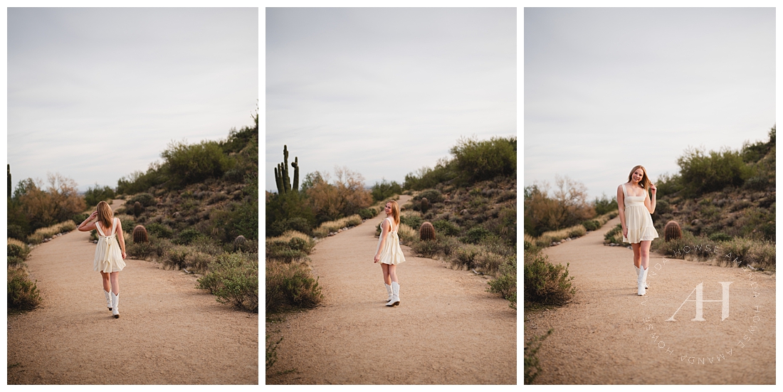 Along a Dirt Road | Best Portrait Locations in Arizona | Amanda Howse Photography 