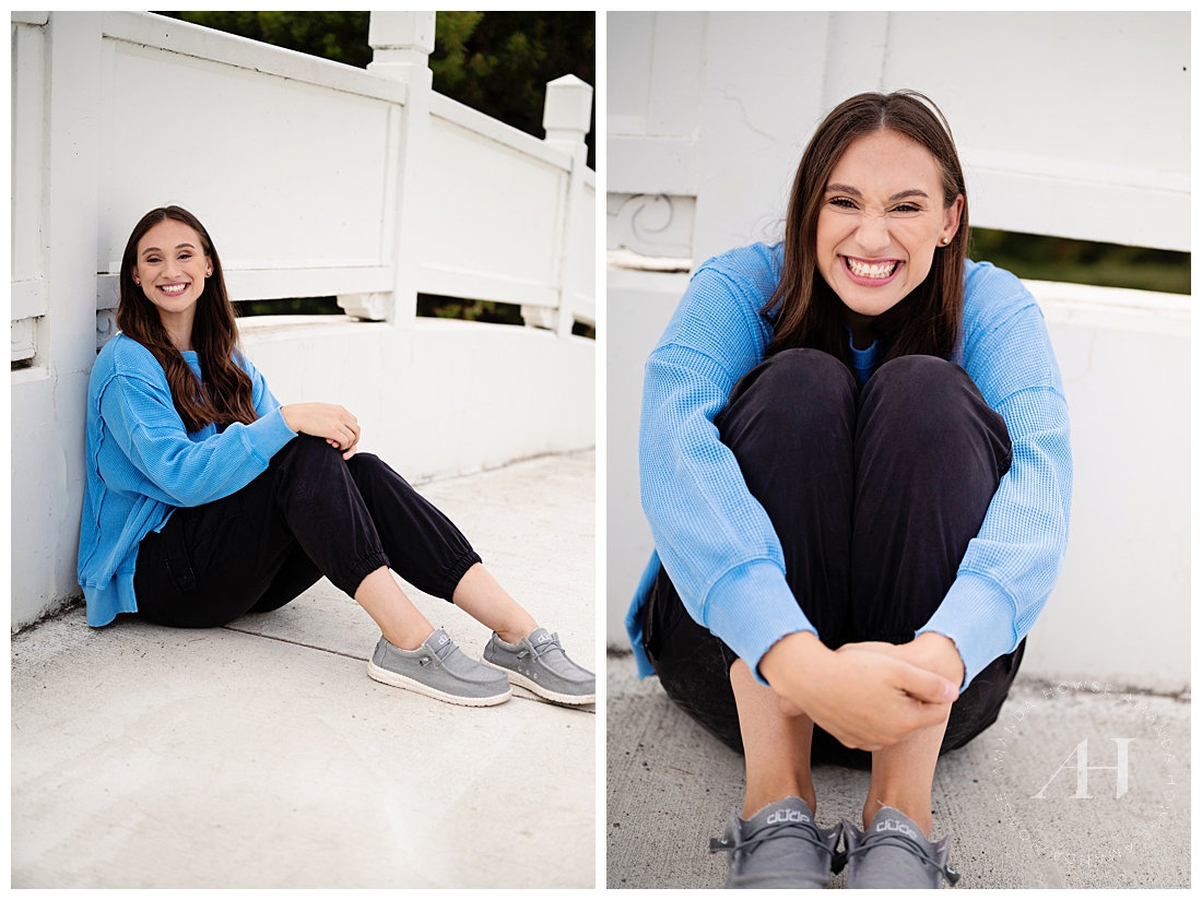 Fun and Relaxed Senior Pose Ideas | How to Make Senior Portraits Your Own Style | Amanda Howse Photography