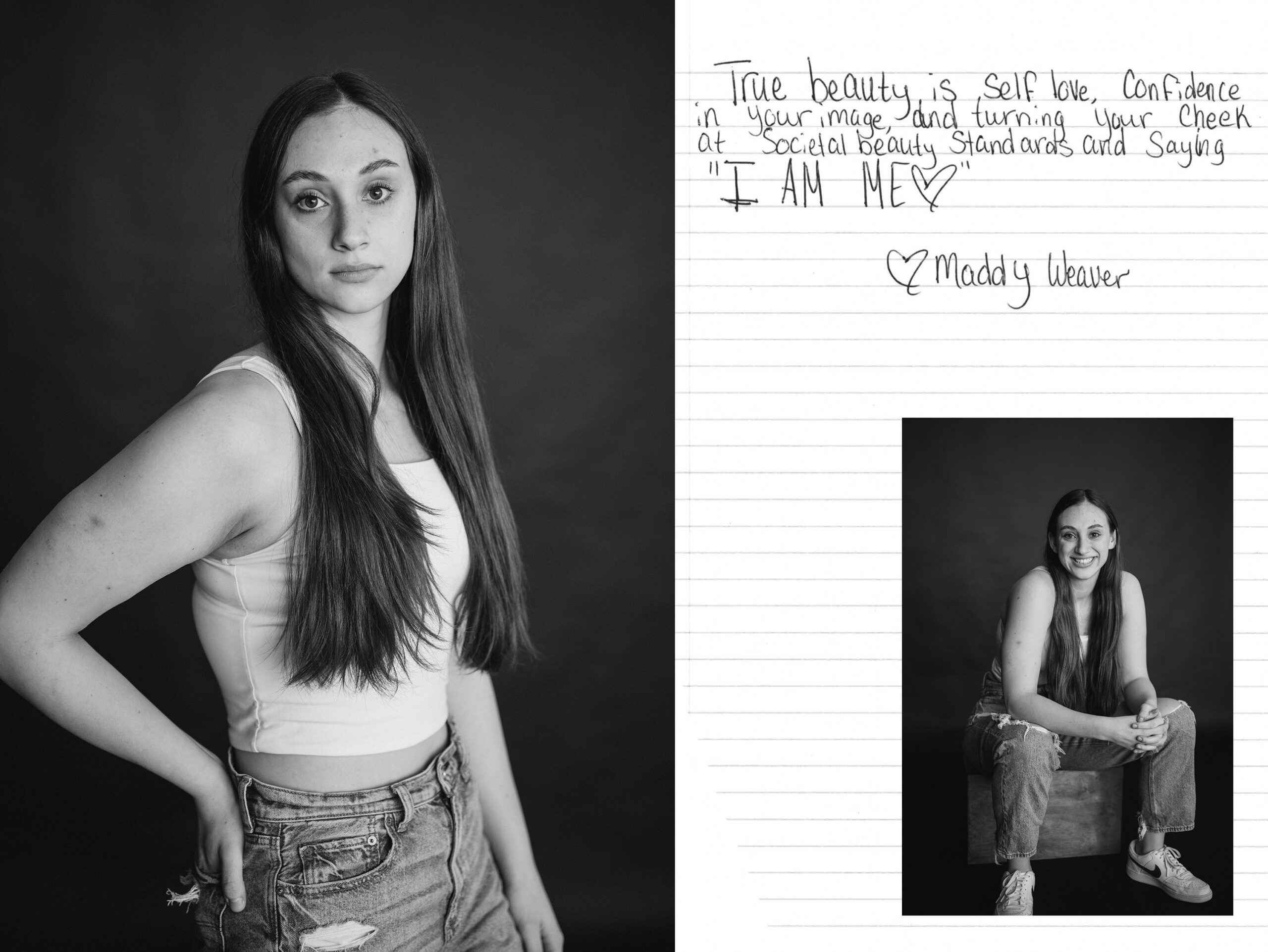 I Am Me | Defining Beauty in Your Own Words | Amanda Howse Photography