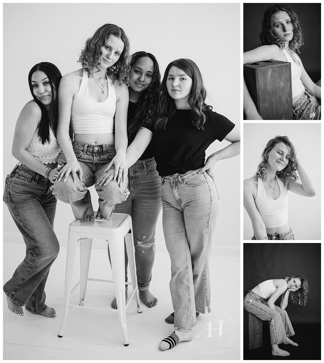 Project Beauty Campaign with Class of 2024 Senior Team | Amanda Howse Photography
